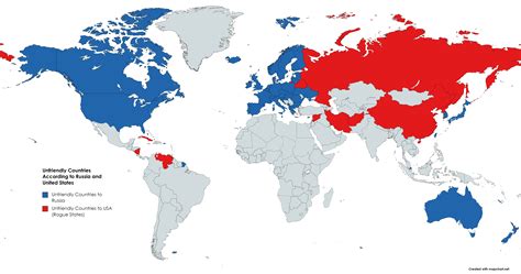 unfriendliest countries to the usa
